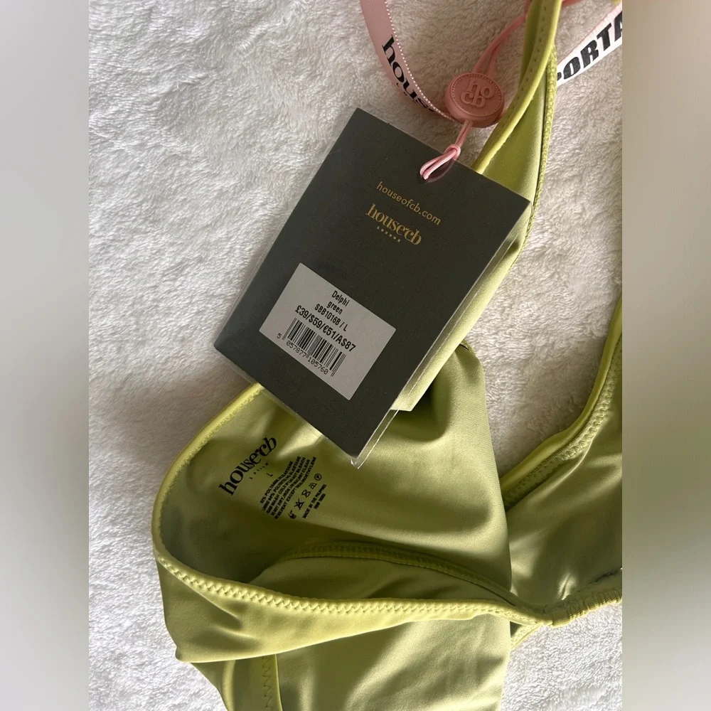 NWT House of CB Ruched Bikini Bottom - Picture 5 of 7
